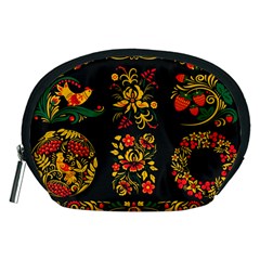 Hohloma Ornament Accessory Pouch (medium) by goljakoff