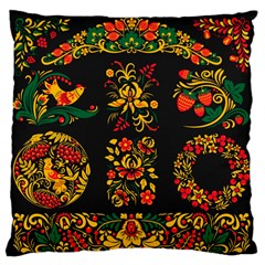 Hohloma Ornament Standard Flano Cushion Case (two Sides) by goljakoff