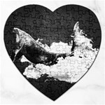 Whale dream Jigsaw Puzzle (Heart) Front