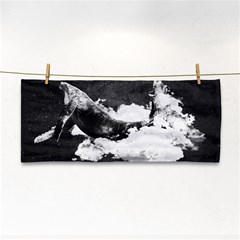 Whale Dream Hand Towel by goljakoff