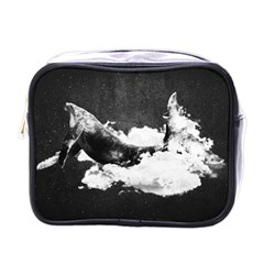 Whale Dream Mini Toiletries Bag (one Side) by goljakoff