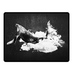 Whale Dream Double Sided Fleece Blanket (small)  by goljakoff