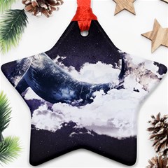 Blue Whale Dream Ornament (star) by goljakoff