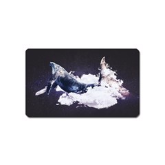 Blue Whale Dream Magnet (name Card) by goljakoff