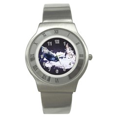 Blue Whale Dream Stainless Steel Watch by goljakoff