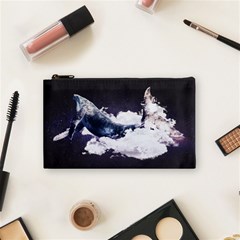 Blue Whale Dream Cosmetic Bag (small) by goljakoff