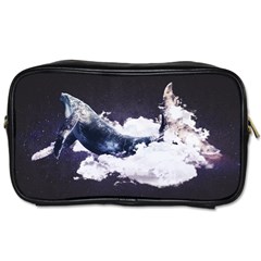 Blue Whale Dream Toiletries Bag (two Sides) by goljakoff