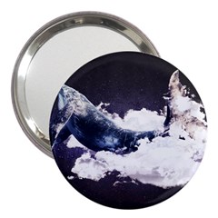 Blue Whale Dream 3  Handbag Mirrors by goljakoff