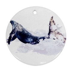 Blue Whale Ornament (round) by goljakoff