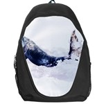 Blue whale Backpack Bag Front