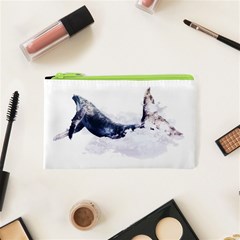 Blue Whale Cosmetic Bag (xs) by goljakoff