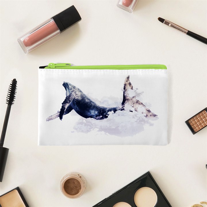 Blue whale Cosmetic Bag (XS)