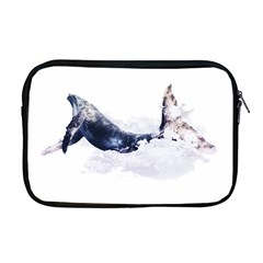 Blue Whale Apple Macbook Pro 17  Zipper Case by goljakoff