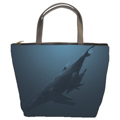 Whales Family Bucket Bag by goljakoff