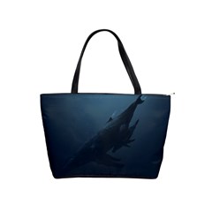 Whales Family Classic Shoulder Handbag by goljakoff