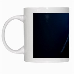 Blue Whales White Mugs by goljakoff