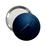 Blue whales 2.25  Handbag Mirrors Front