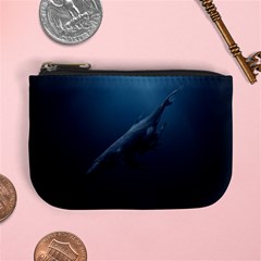 Blue Whales Mini Coin Purse by goljakoff