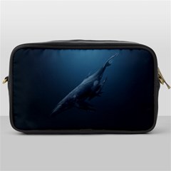 Blue Whales Toiletries Bag (one Side) by goljakoff