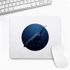 Blue Whales Large Mousepads by goljakoff