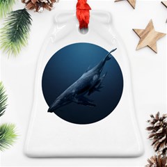 Blue Whales Ornament (bell) by goljakoff