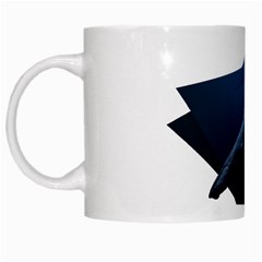 Whales In Deep Ocean White Mugs by goljakoff