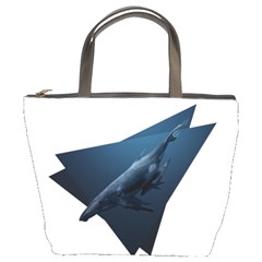 Whales In Deep Ocean Bucket Bag by goljakoff