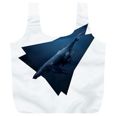 Whales In Deep Ocean Full Print Recycle Bag (xl) by goljakoff