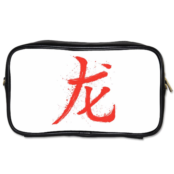 Dragon hieroglyph Toiletries Bag (Two Sides)