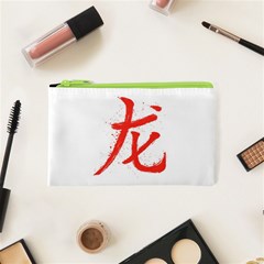 Dragon Hieroglyph Cosmetic Bag (xs) by goljakoff