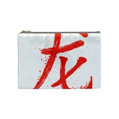 Dragon Hieroglyph Cosmetic Bag (medium) by goljakoff