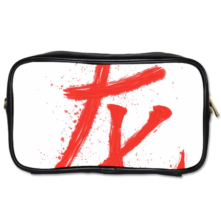 Dragon hieroglyph Toiletries Bag (One Side)