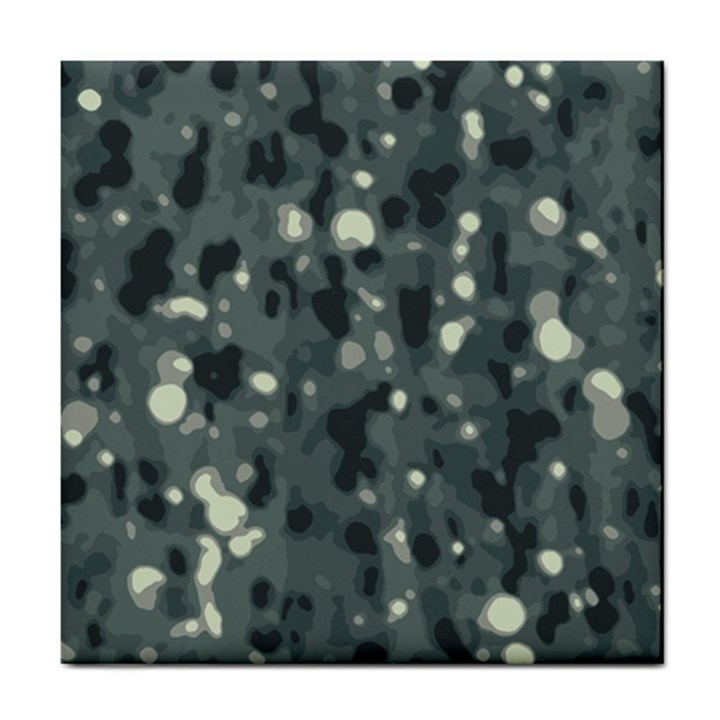 Abstract Texture Surface Print Tile Coaster