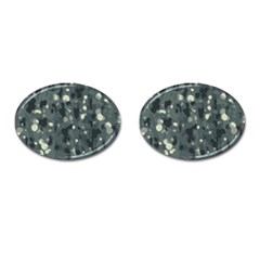 Abstract Texture Surface Print Cufflinks (oval) by dflcprintsclothing