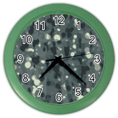 Abstract Texture Surface Print Color Wall Clock