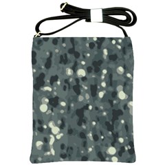 Abstract Texture Surface Print Shoulder Sling Bag