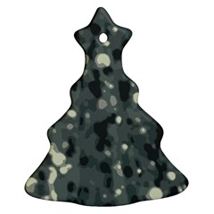 Abstract Texture Surface Print Ornament (christmas Tree)  by dflcprintsclothing