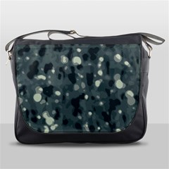 Abstract Texture Surface Print Messenger Bag