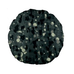 Abstract Texture Surface Print Standard 15  Premium Flano Round Cushions by dflcprintsclothing