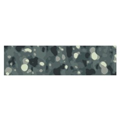 Abstract Texture Surface Print Satin Scarf (oblong)