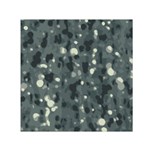 Abstract Texture Surface Print Small Satin Scarf (Square) Front