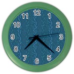 Algae and aquatic plants Color Wall Clock Front