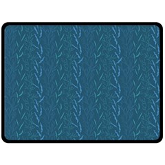 Algae And Aquatic Plants Fleece Blanket (large)  by SychEva