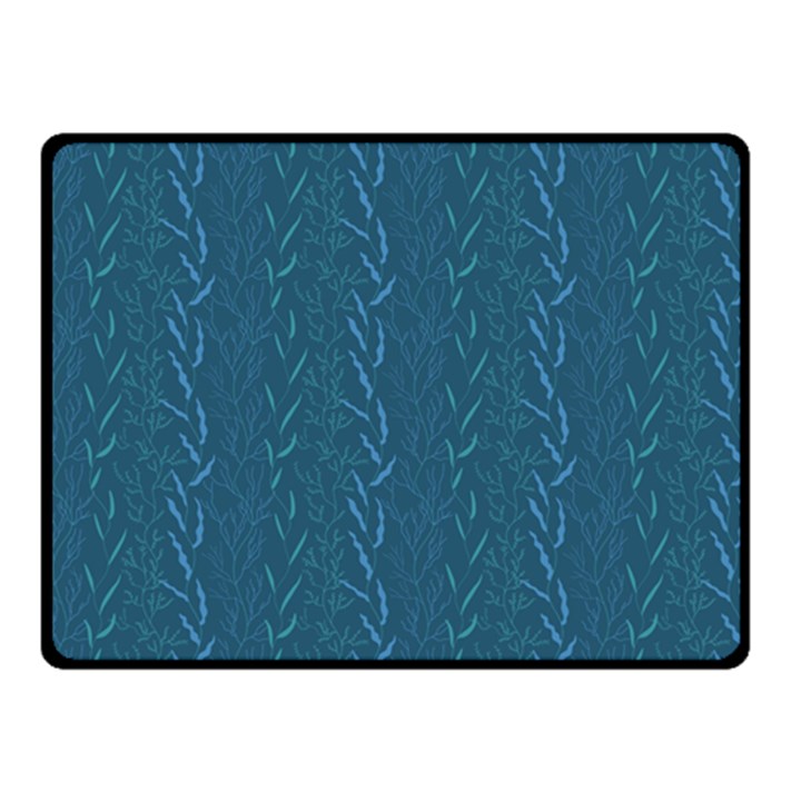 Algae and aquatic plants Double Sided Fleece Blanket (Small) 