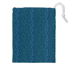 Algae And Aquatic Plants Drawstring Pouch (4xl) by SychEva