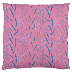 Undersea World  Plants And Starfish Large Cushion Case (one Side) by SychEva