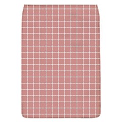 Abstrait carreaux rose/blanc Removable Flap Cover (L)