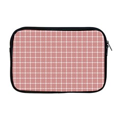 Abstrait carreaux rose/blanc Apple MacBook Pro 17  Zipper Case