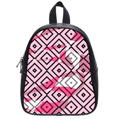 Patternabstraitrosenoir65 School Bag (small) by kcreatif