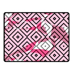 Patternabstraitrosenoir65 Double Sided Fleece Blanket (small)  by kcreatif